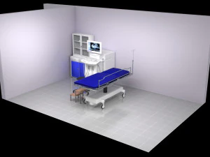 Ultrasound Room 4 - 4K 3D Model
