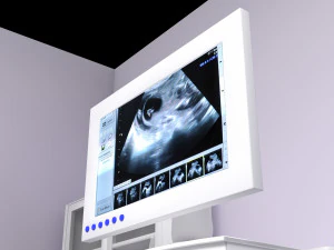 Ultrasound Room 4 - 4K 3D Model