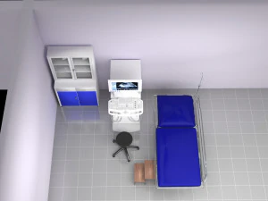 Ultrasound Room 4 - 4K 3D Model