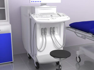 Ultrasound Room 4 - 4K 3D Model