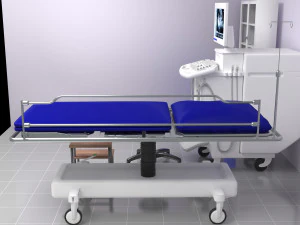 Ultrasound Room 4 - 4K 3D Model