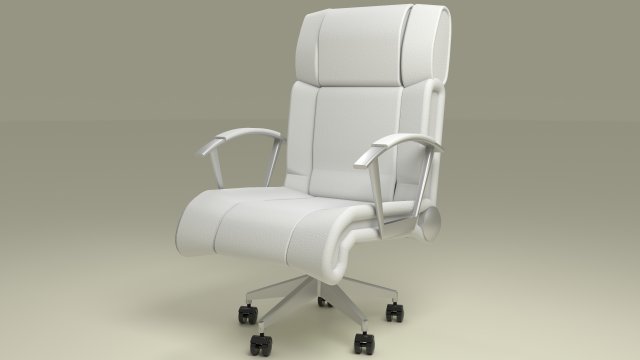 Executive Chair 3 - 4K Modèle 3D .c4d .max .obj .3ds .fbx .stl .blend 