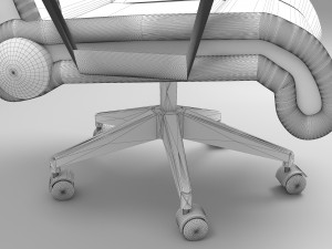 Executive Chair 3 - 4K Modèle 3D