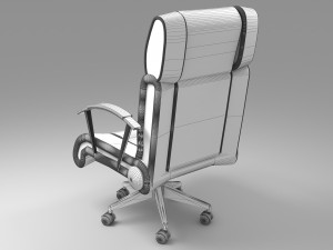 Executive Chair 3 - 4K Modèle 3D