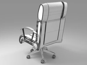 Executive Chair 3 - 4K 3D Model