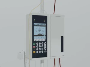 Intensive Care Bed 6 - 4K 3D Model