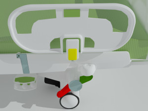 Intensive Care Bed 6 - 4K 3D-Modell