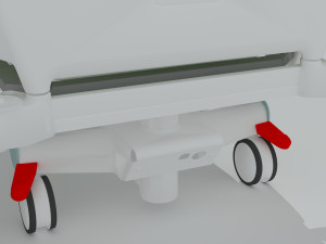 Intensive Care Bed 6 - 4K 3D-Modell