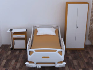 Hospital Ward 6 - 4K 3D Model