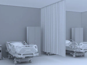 Hospital Ward 6 - 4K 3D Model