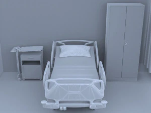 Hospital Ward 6 - 4K 3D Model