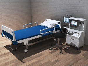Dialysis Unit 4K 3D Model