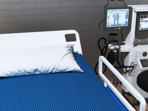 Dialysis Unit 4K 3D Model