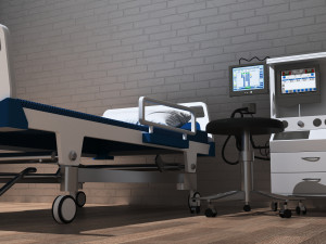 Dialysis Unit 4K 3D Model