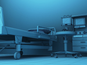 Dialysis Unit 4K 3D Model