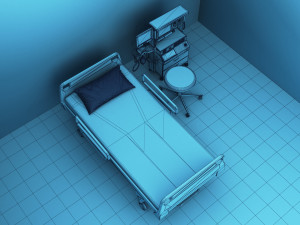 Dialysis Unit 4K 3D Model