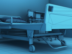 Dialysis Unit 4K 3D Model