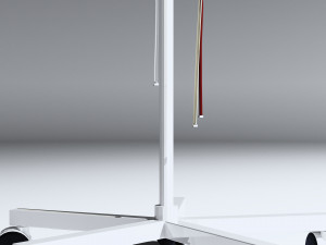 IV Stand 4K 3D मॉडल