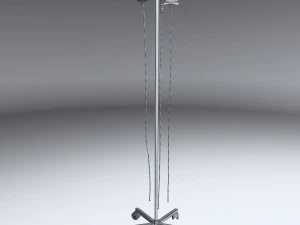 IV Stand 4K 3D Model