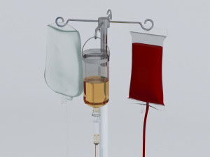 Hospital Bed 7 - 4K 3D Model