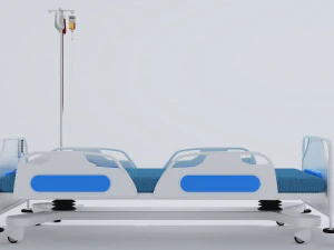 Hospital Bed 7 - 4K 3D Model