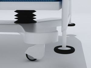 Hospital Bed 7 - 4K 3D Model