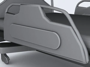 Hospital Bed 7 - 4K 3D Model