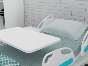 Hospital Ward 7 - 4K Modèle 3D