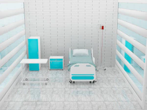 Hospital Ward 7 3D Model