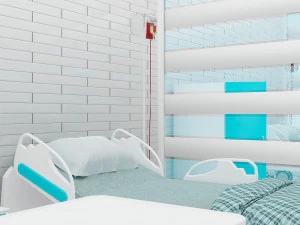 Hospital Ward 7 3D Model