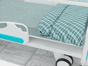 Hospital Ward 7 - 4K Modèle 3D