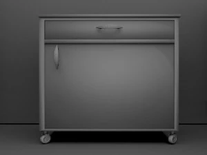 Hospital Ward 7 3D Model