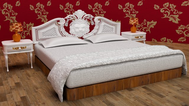 Elite Bedroom Set 4K 3D Model .c4d .max .obj .3ds .fbx .stl .blend 