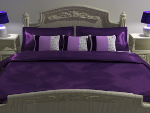 Classic Bed 8K 3D Model
