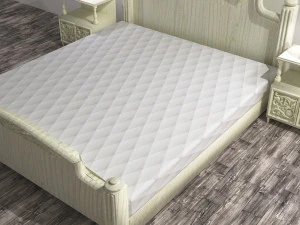 Classic Bed 3D Model