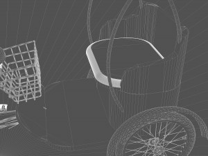 Bike Rickshaw 7 - 4K Modelo 3D