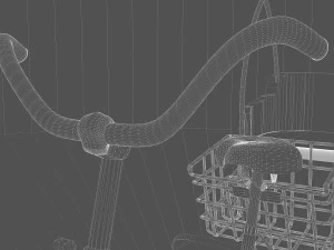 Bike Rickshaw 7 3D Model