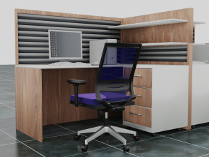 Workstation 4K Modèle 3D