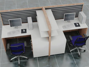Workstation 3D Model