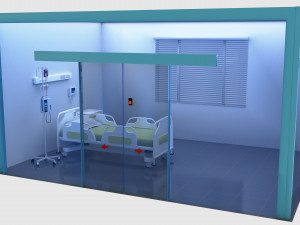 Observation Room 8K 3D Model