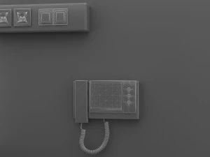 Observation Room 8K 3D Model