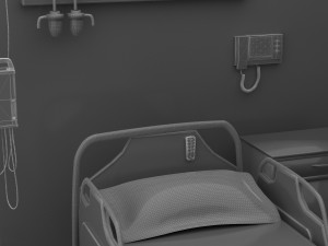 Observation Room 8K 3D Модель