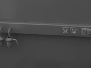 Observation Room 8K 3D Model
