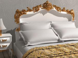 Royal Bed 8K Modèle 3D
