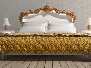 Royal Bed 8K 3D Model