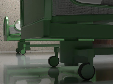 Hospital Ward 8 - 8K 3D Model