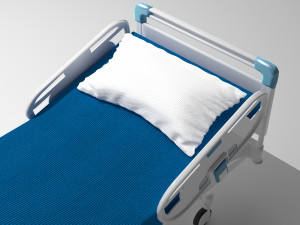 Hospital Bed 9 - 8K Modelo 3D