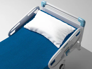 Hospital Bed 9 - 8K 3D Model