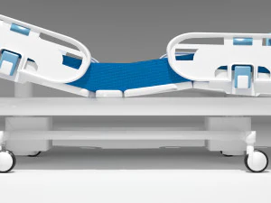 Hospital Bed 9 - 8K 3D Model