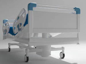Hospital Bed 9 - 8K 3D Model